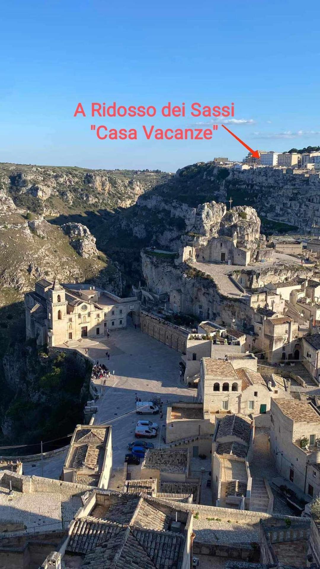 Villa A Ridosso Dei Sassi Matera Esterno foto