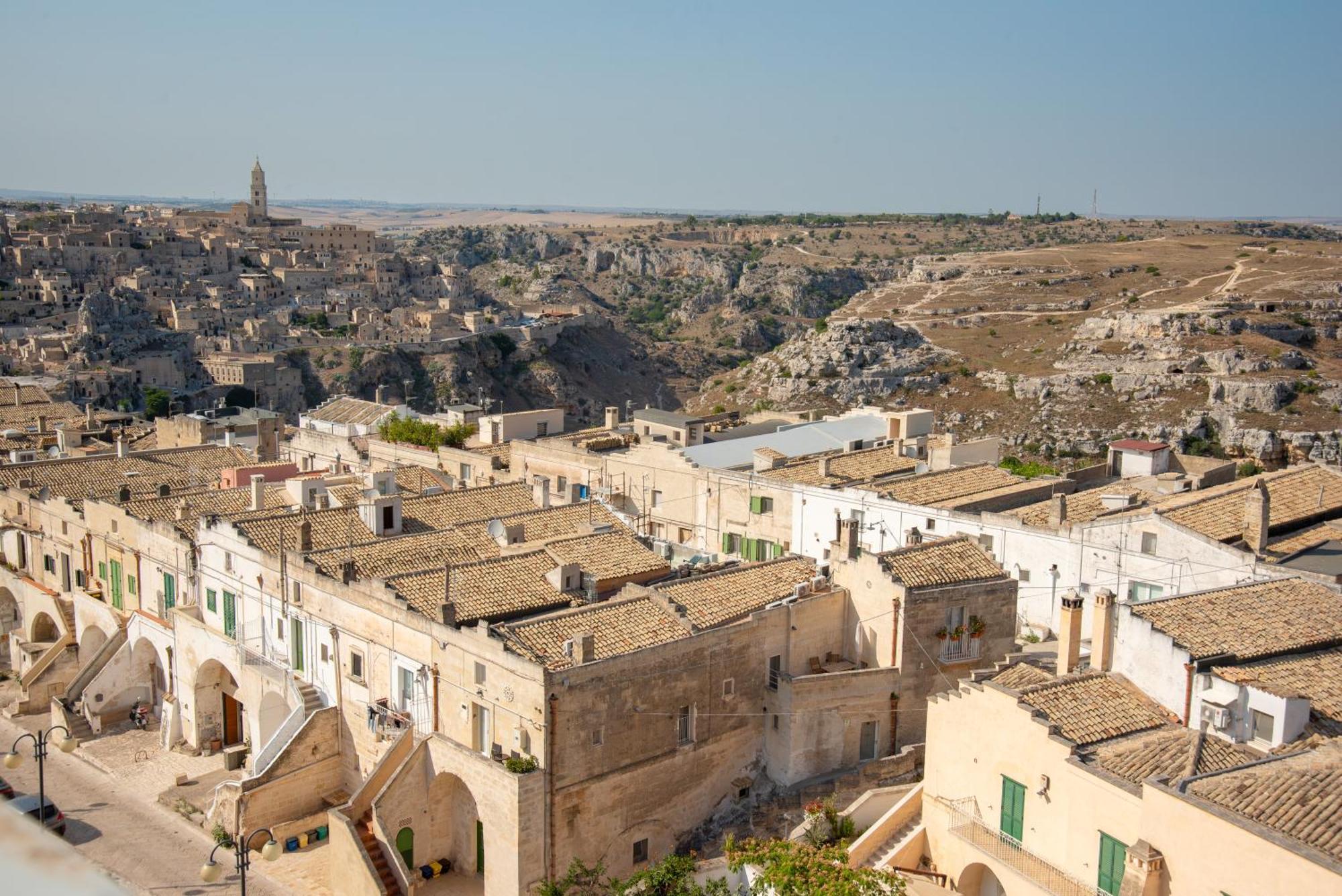 Villa A Ridosso Dei Sassi Matera Esterno foto