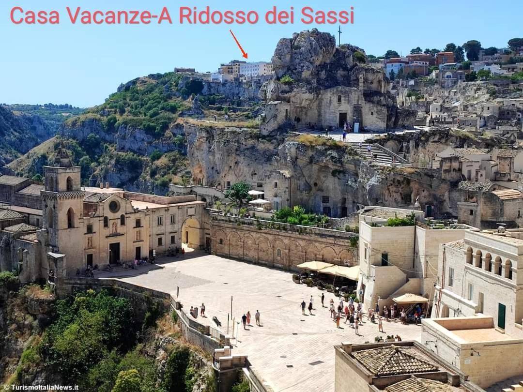 Villa A Ridosso Dei Sassi Matera Esterno foto